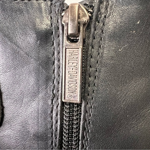 Harley Davidson Riding Biker Boots Size 10 - Picture 6 of 11